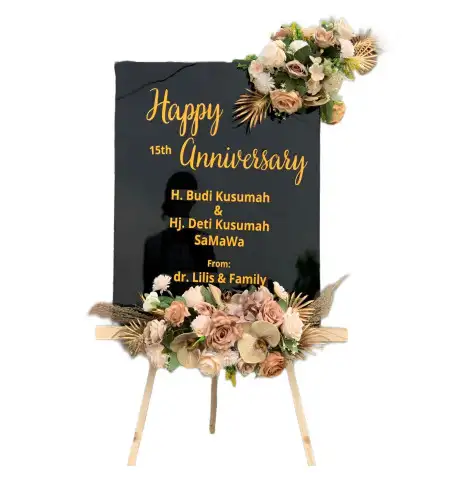 Papan Bunga Akrilik Lais